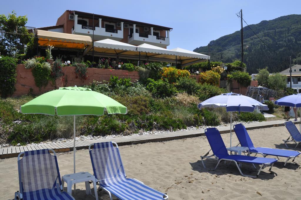 Dandidis Seaside Pension Agios Gordios  Eksteriør billede