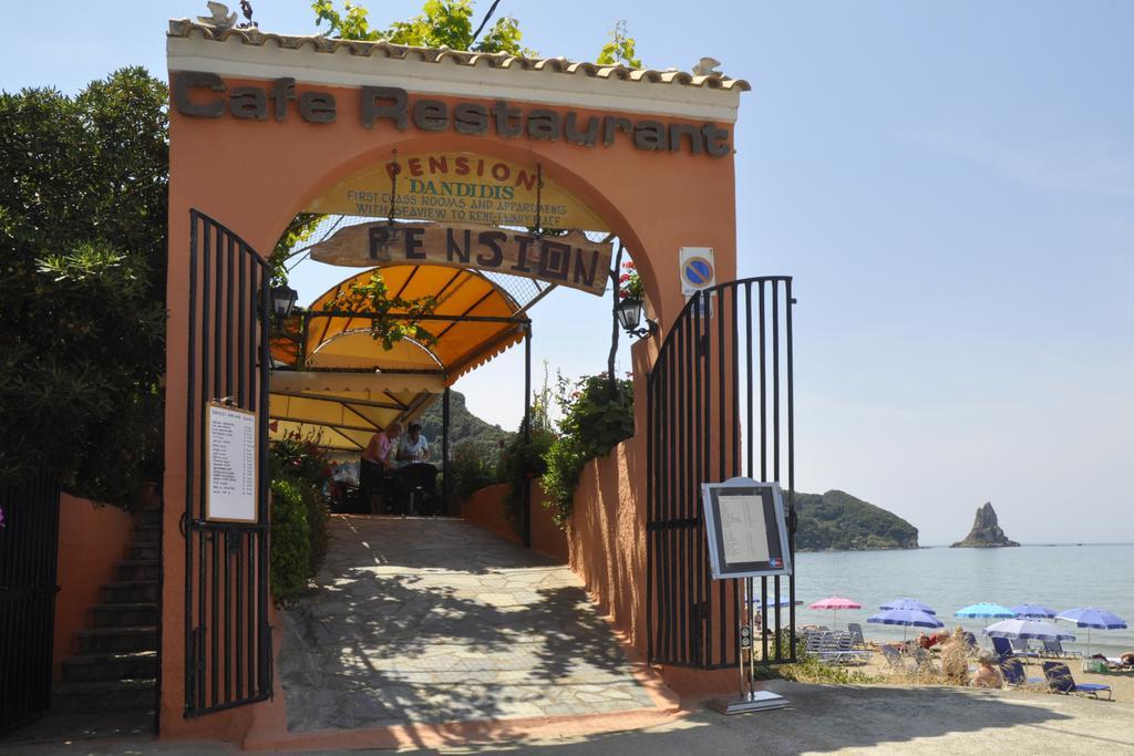 Dandidis Seaside Pension Agios Gordios  Eksteriør billede